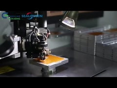 Ασφάλεια ετικέτα κοσμημάτων αδιάβροχη κενή ζέβρα εκτυπώσιμη ετικέτα κοσμημάτων